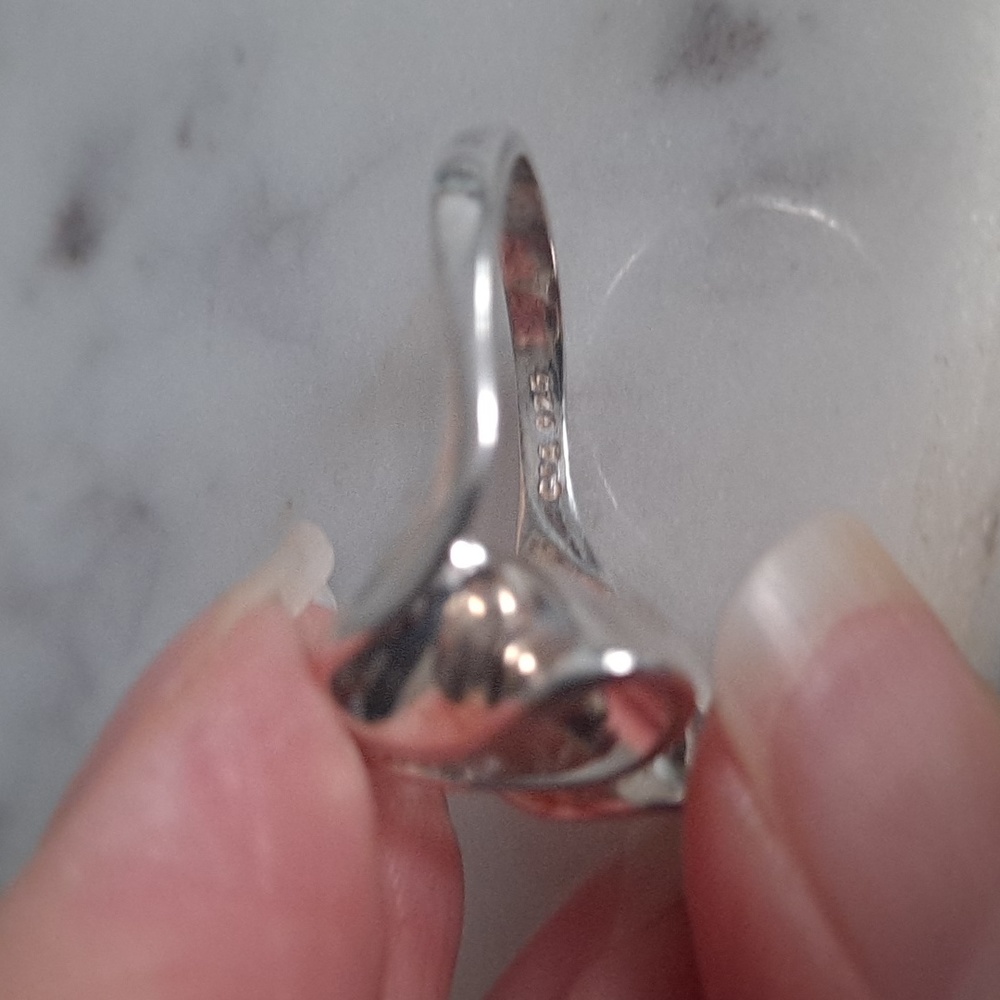 Sterling Silver Wave Ring - image 8